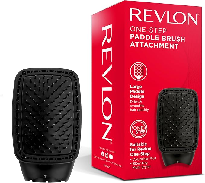 Detalle de Revlon Cepillo de un Solo Paso y Cabezal Plano 💇♀