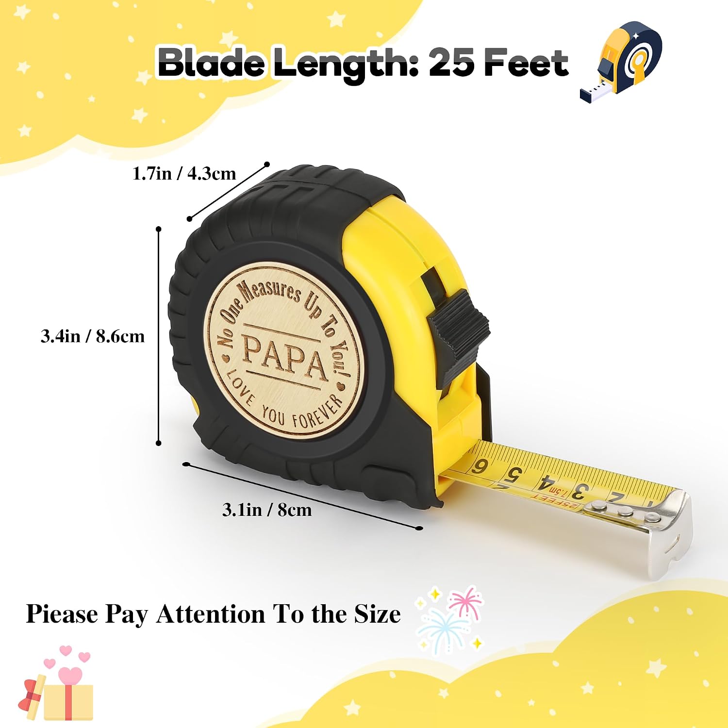 Detalle de Sensi Blue Tape Measure 25 ft