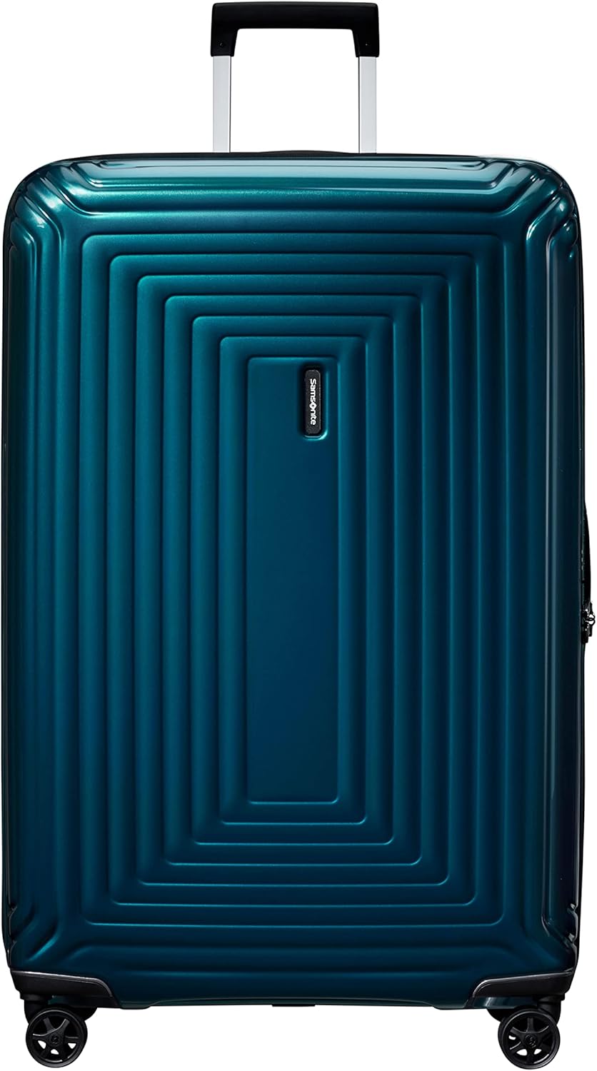 Detalle de Samsonite Neopulse Spinner XL 81 cm – Valigia rigida in policarbonato, Blu metallizzato