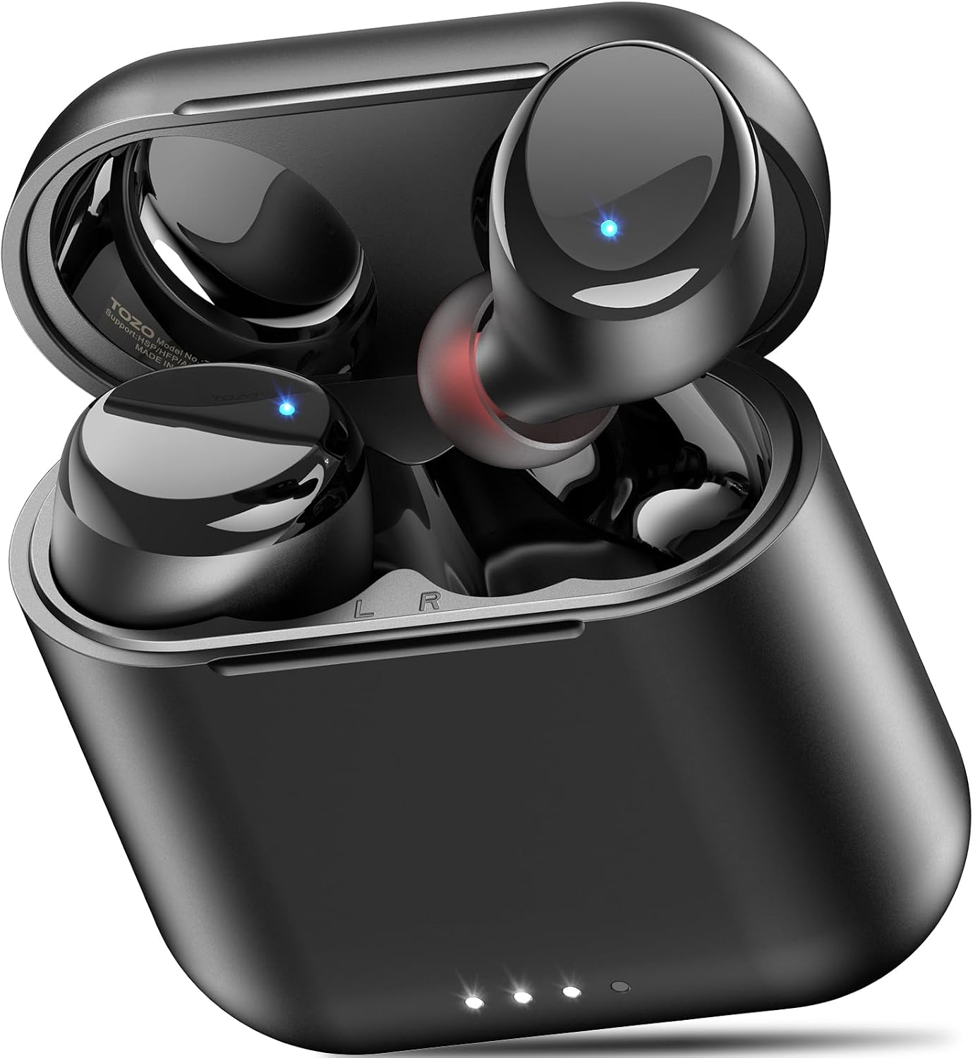 Detalle de TOZO T6 Wireless Earbuds, Bluetooth 5.3, IPX8, Up to 40 Hours