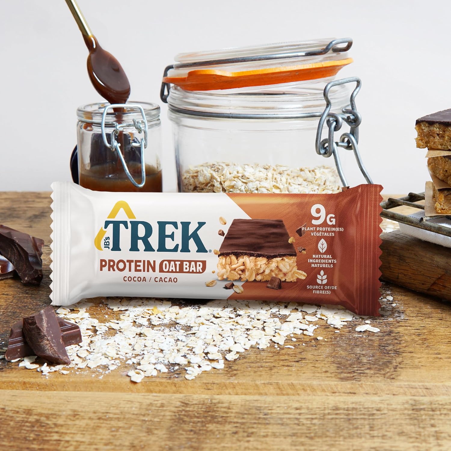 Thumbnail 4 de TREK Barritas Proteicas de Avena Multisabor 🌱 800g