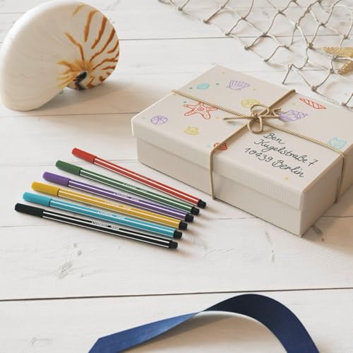 Detalle 2 de STABILO Pennarello Premium Pen 68: colore vivace e precisione media da 1 mm