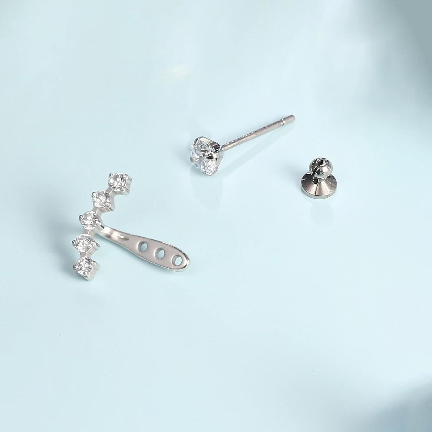 Detalle 2 de Limerencia G23 boucles d'oreilles en titane hypoallergéniques