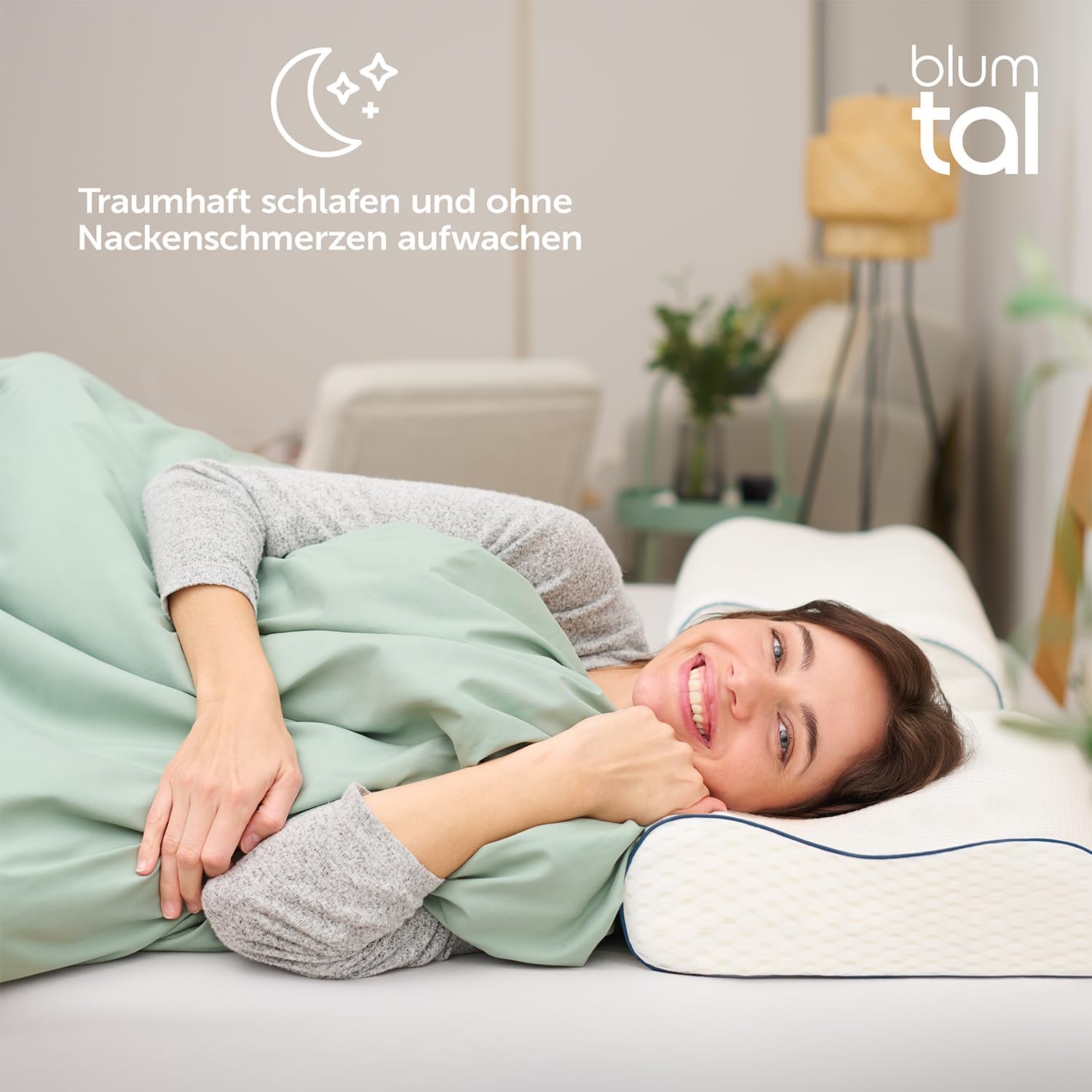 Thumbnail 6 de Blumtal Nackenstützkissen Orthopädisches Memory Foam