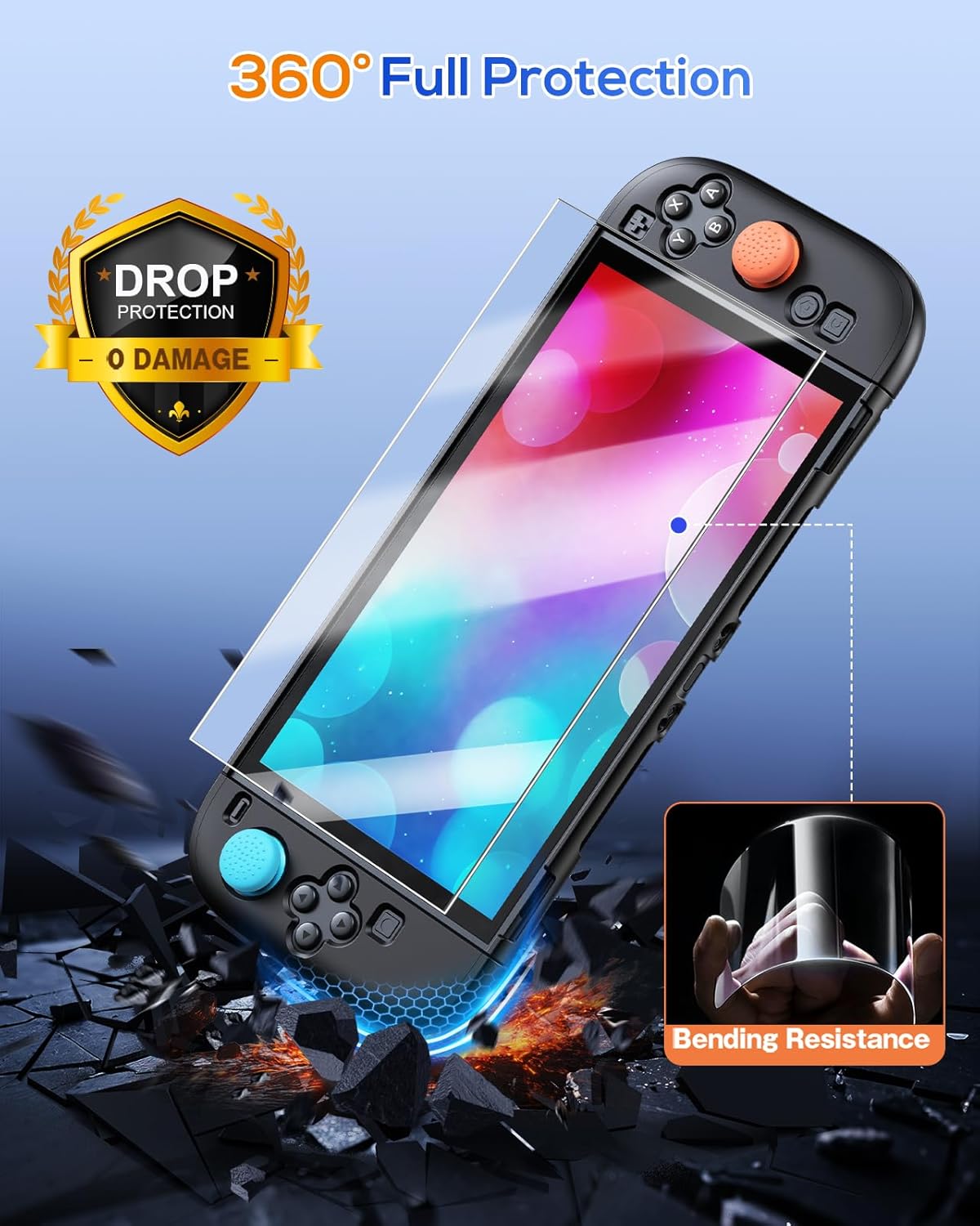 Thumbnail 2 de FYOUNG Protective Case for Switch 2 7.9 inch