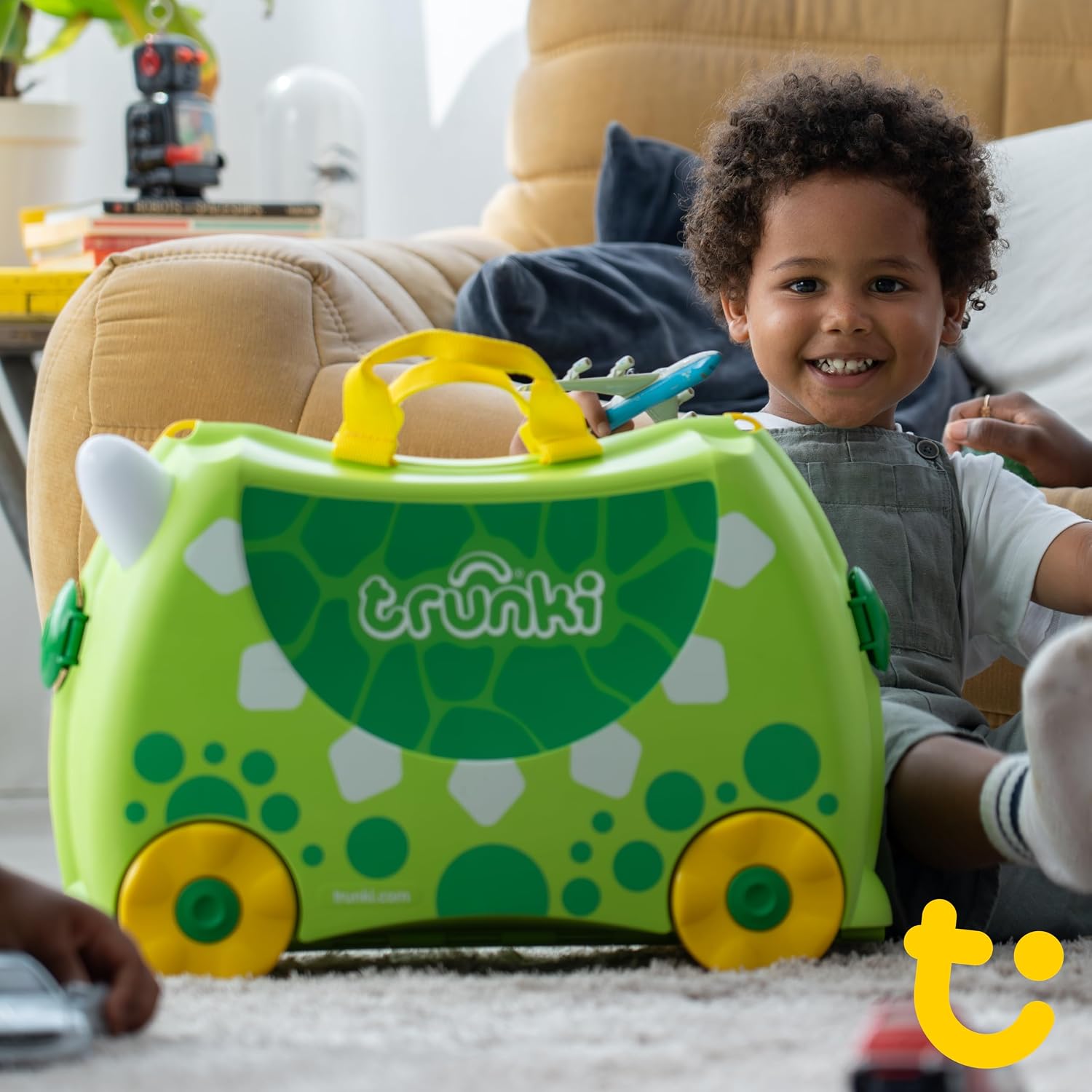 Thumbnail 6 de Trunki Dudley the Dinosaur Ride-On Suitcase – A durable, travel-friendly kids’ carry-on
