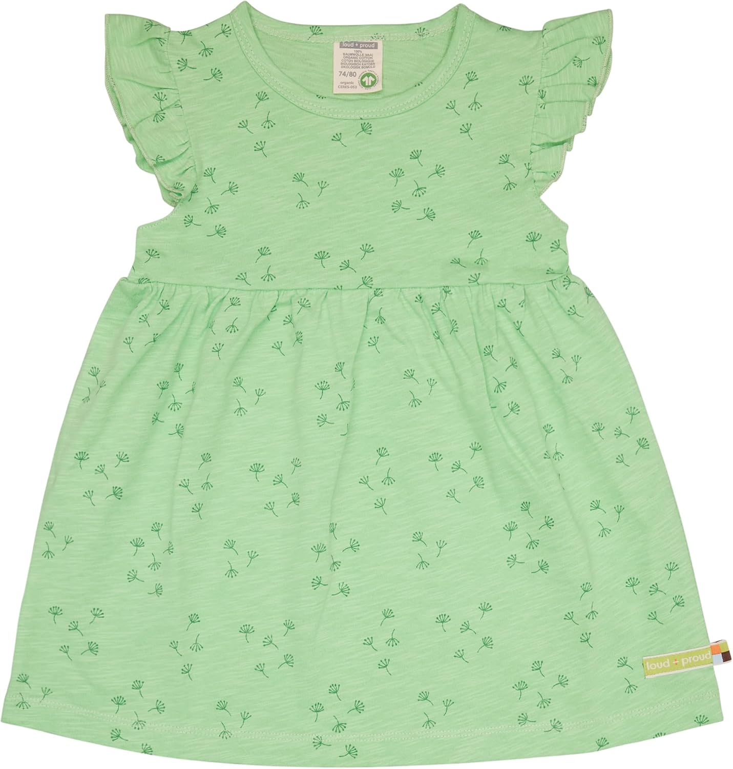 Thumbnail 6 de Loud + Proud Mädchen Kleid Slub Jersey aus Bio-Baumwolle – GOTS-zertifiziert