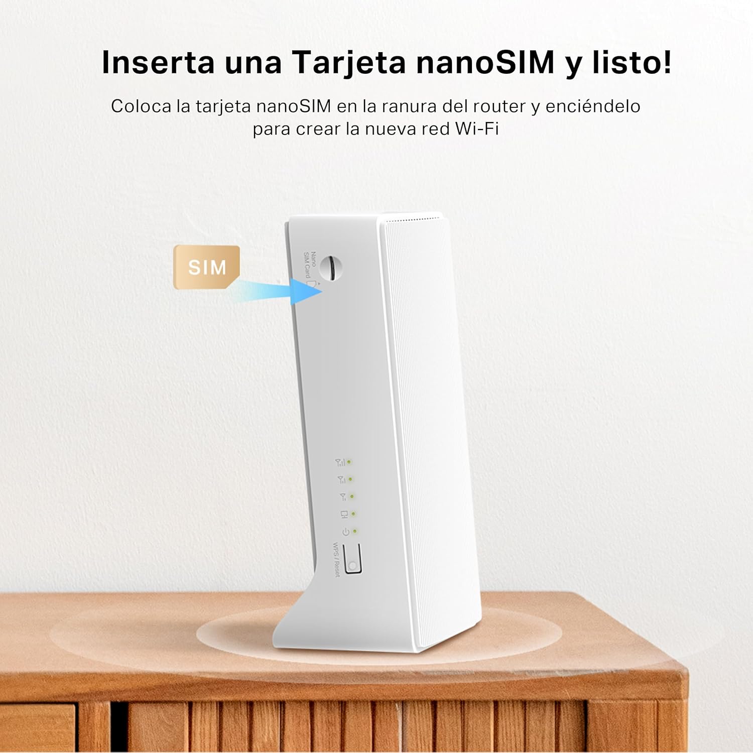 Thumbnail 3 de Mercusys TP-Link MB110-4G Router 4G LTE con SIM, Wi-Fi N300, VPN e gestione WAN/LAN
