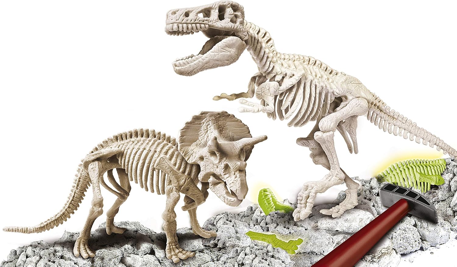 Detalle 2 de Clementoni 69408 Dino-Ausgrabungs-Set ab 7