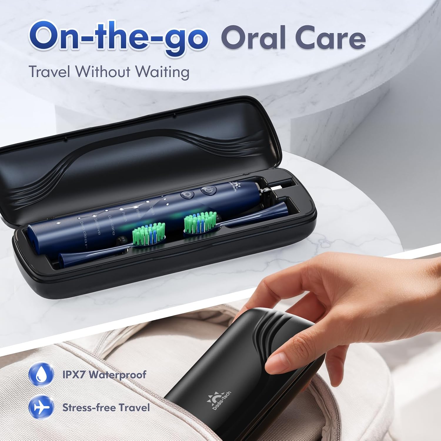 Thumbnail 5 de Electric Toothbrush Adults Kids Sonic