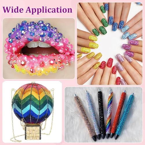 Thumbnail 3 de Ohohoo 42000 PCS Resin Jelly Rhinestones Bedazzling Kit
