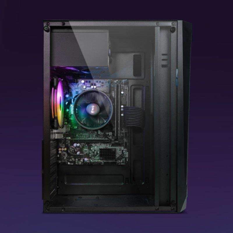 Thumbnail 3 de Vibox I-72 Ryzen 3 3200G 8GB 480GB SSD Monitor 22" Linux Mint