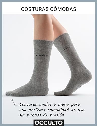 Thumbnail 2 de Occulto Gabi chaussettes coton femme lot 6