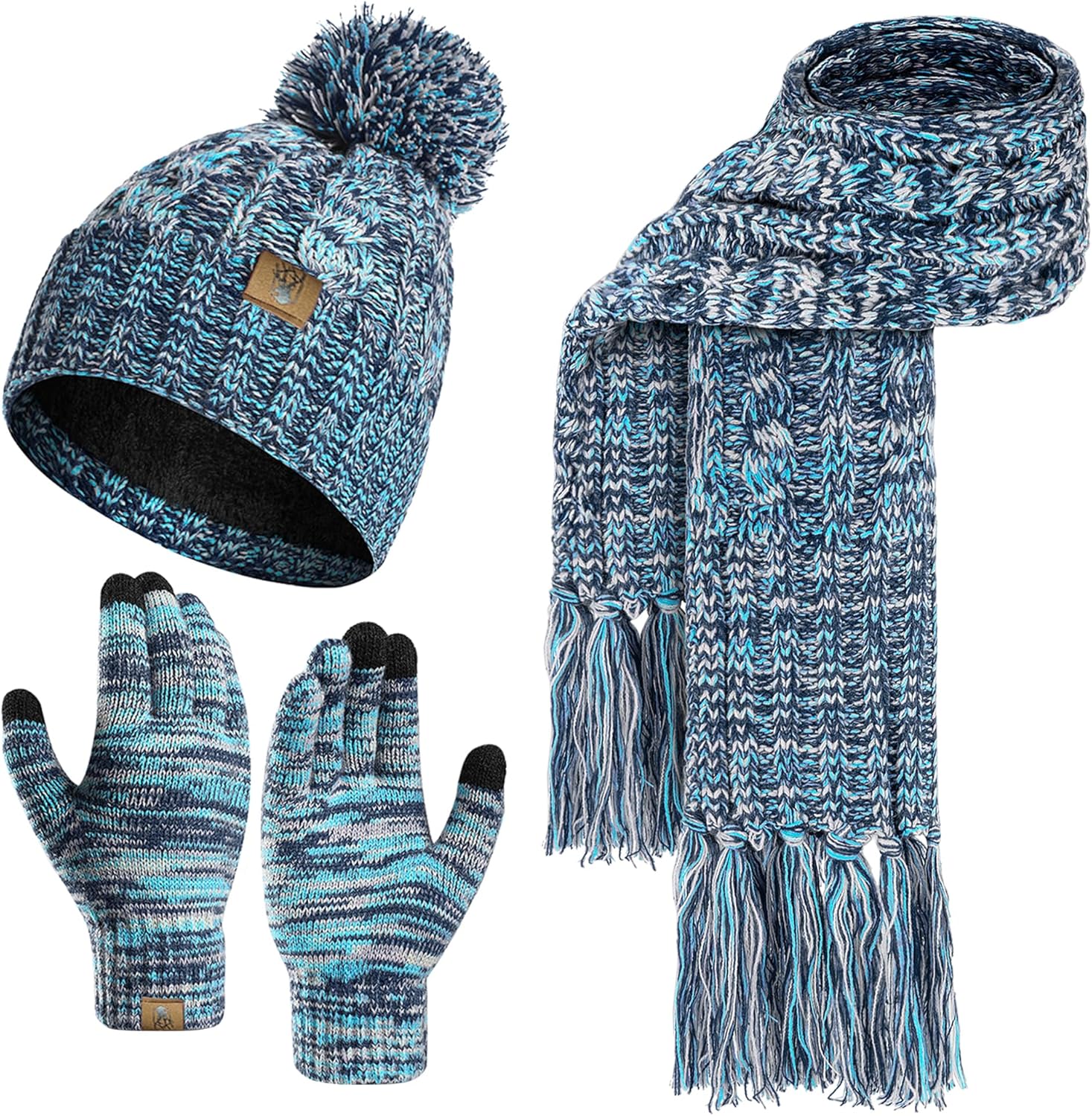 Thumbnail 6 de INSISMY Packs Bonnet Écharpe et Gants