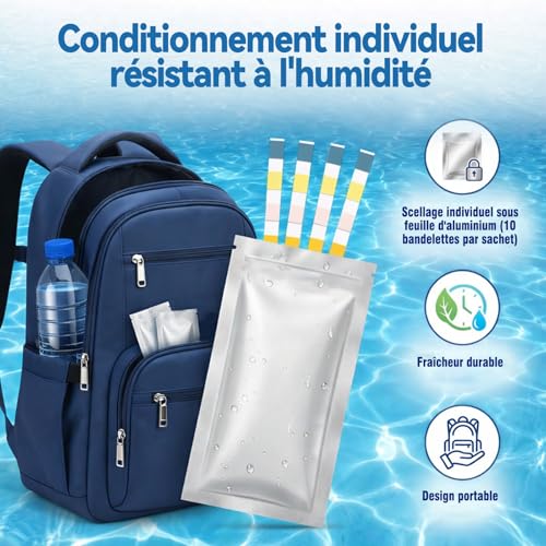 Thumbnail 4 de Bondtech Bandelette Piscine 5 En 1 — Testeur Piscine 50 Bandes