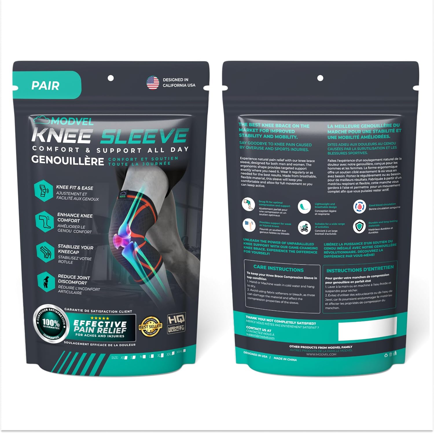 Thumbnail 6 de Modvel Compression Sleeves for Running, 2-Pack ⚙