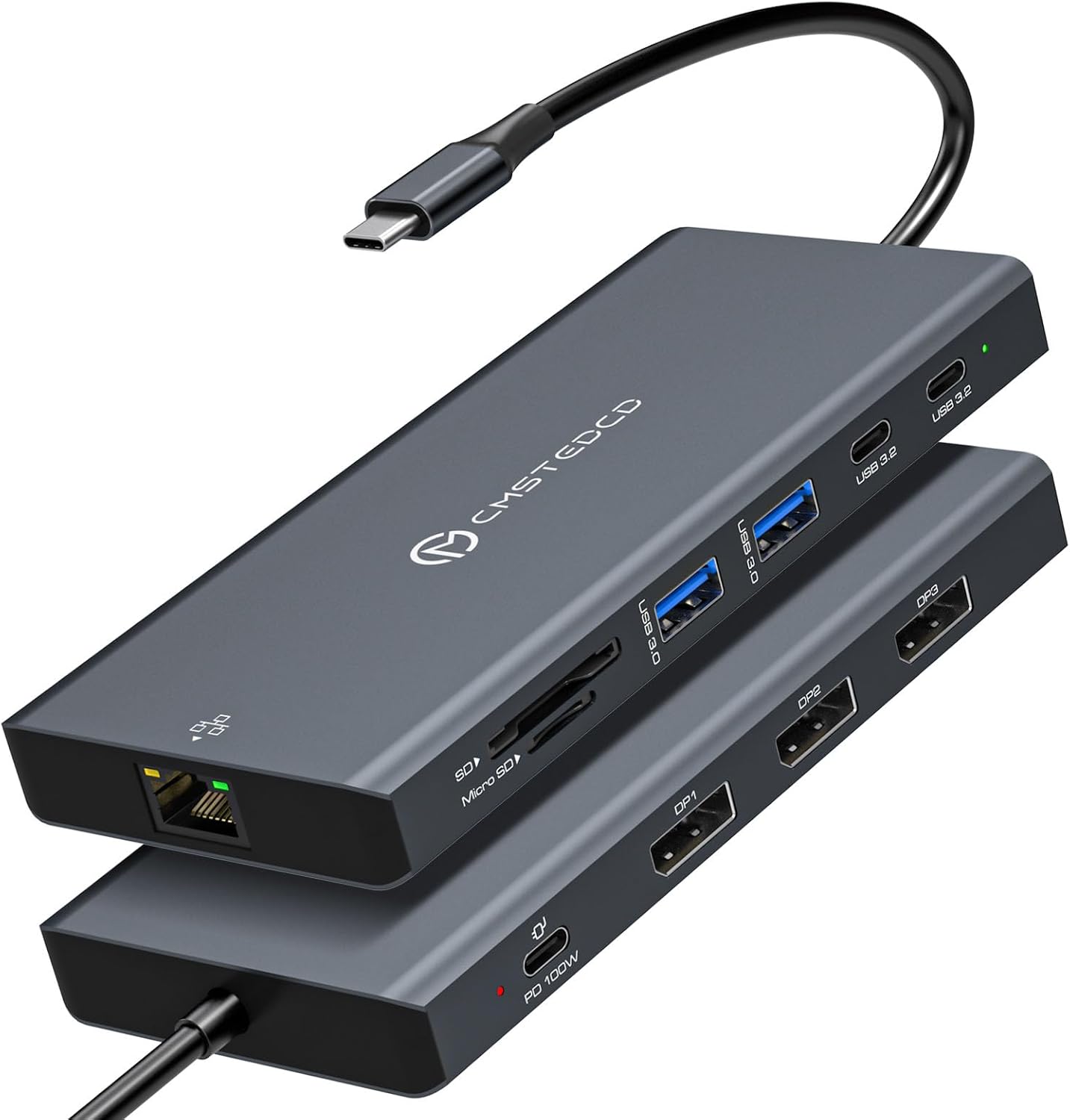 Detalle de DGYBDFC USB-C Docking Station 12-in-1