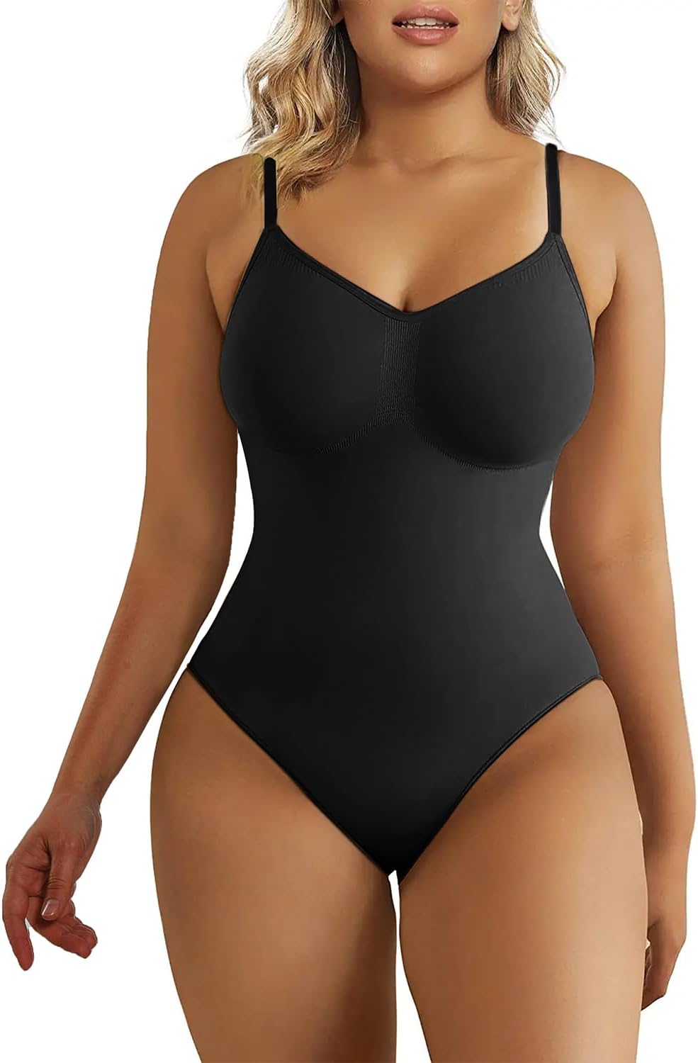Detalle de SHAPERX Bodysuit Tummy Control Seamless Shaper