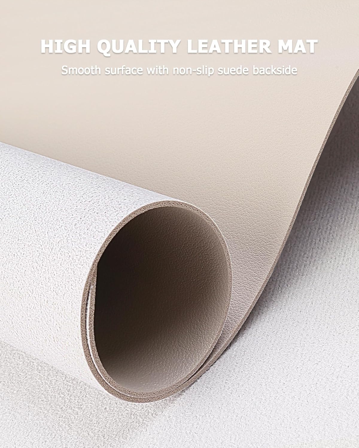 Thumbnail 3 de MOLMO Non-Slip Desk Mat (Waterproof) – Grey, large 100 x 43 cm desk & mouse pad