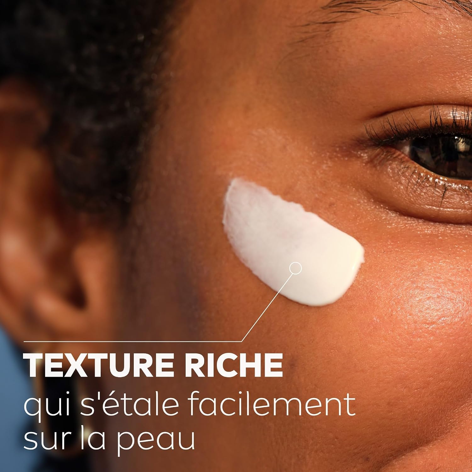 Detalle de NIVEA Q10 Sensitive Soin de Nuit 50 ml – crème anti-âge sans parfum pour peaux sensibles