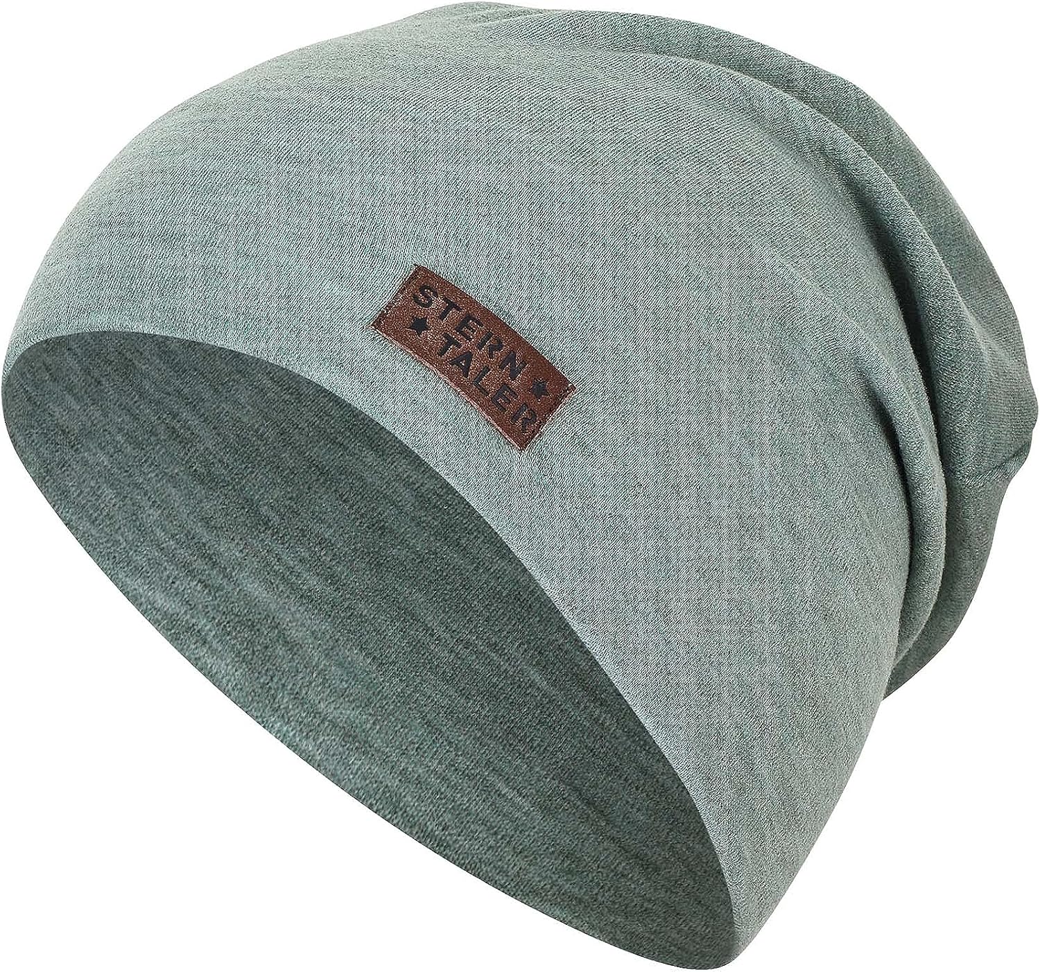 Detalle de Sterntaler Unisex Kinder Mütze Baby Beanie Melange