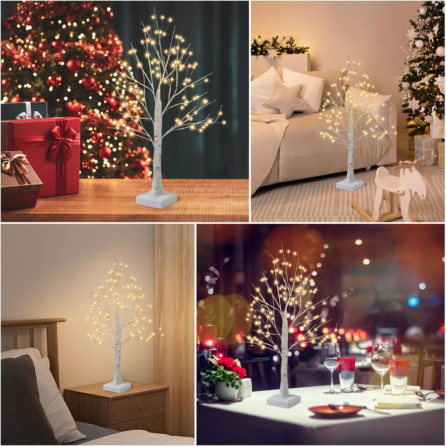 Thumbnail 5 de DIY Birch Tree 144-LED Lamp with Timer ๐