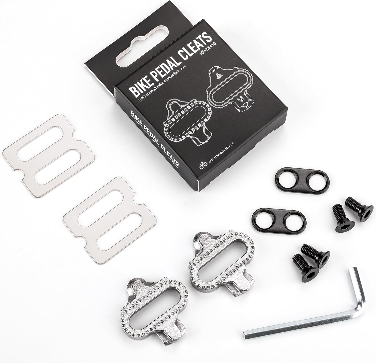 Thumbnail 1 de GEWAGE SPD Cleats für Shimano SPD 2-Loch-System – SH51 12° Float oder SH56 Multi-Release, inkl. Montage-Set
