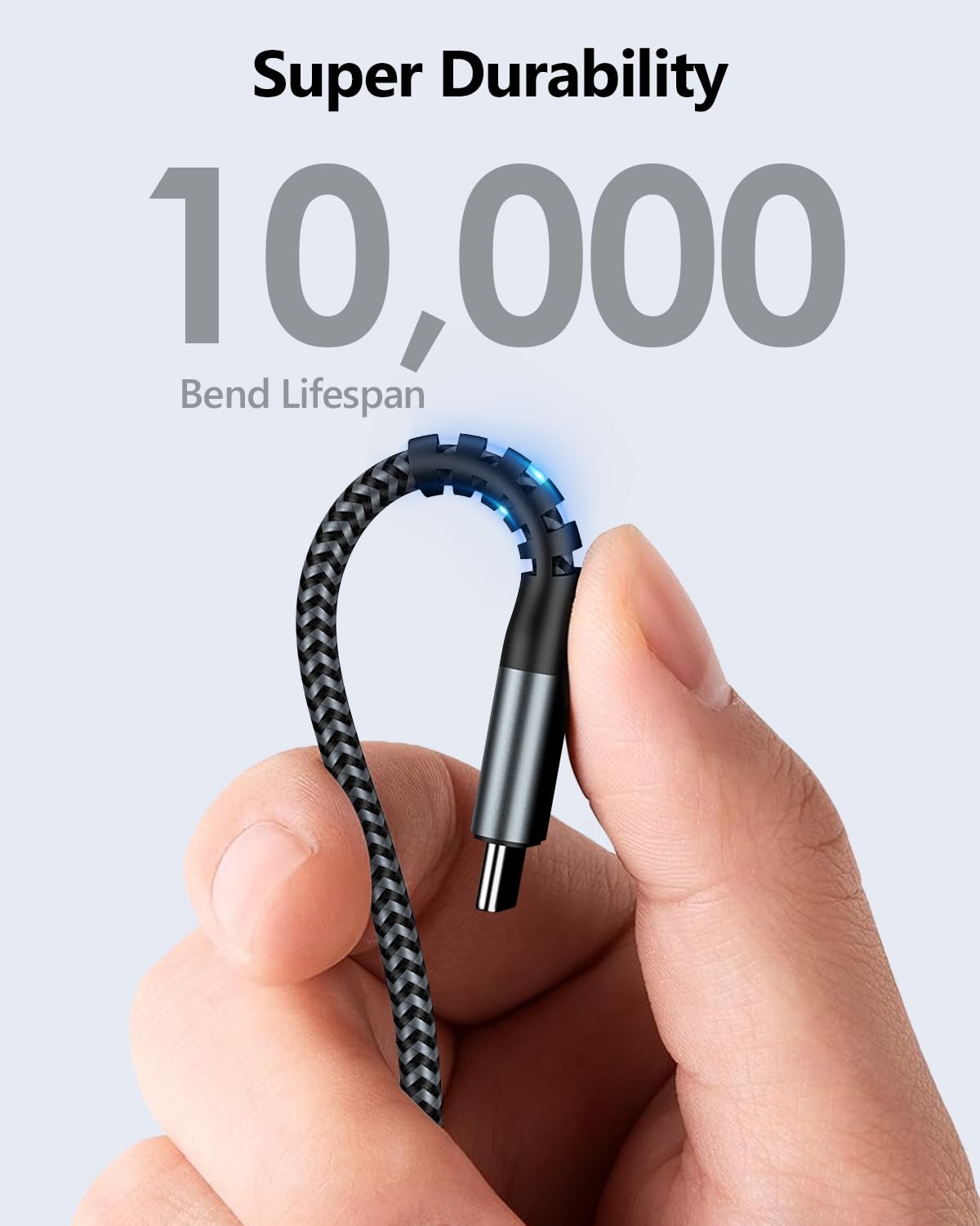 Thumbnail 5 de SUNGUY USB-C to USB-C Cable (2 Pack, 6.6FT) with PD fast charging and 480Mbps data sync