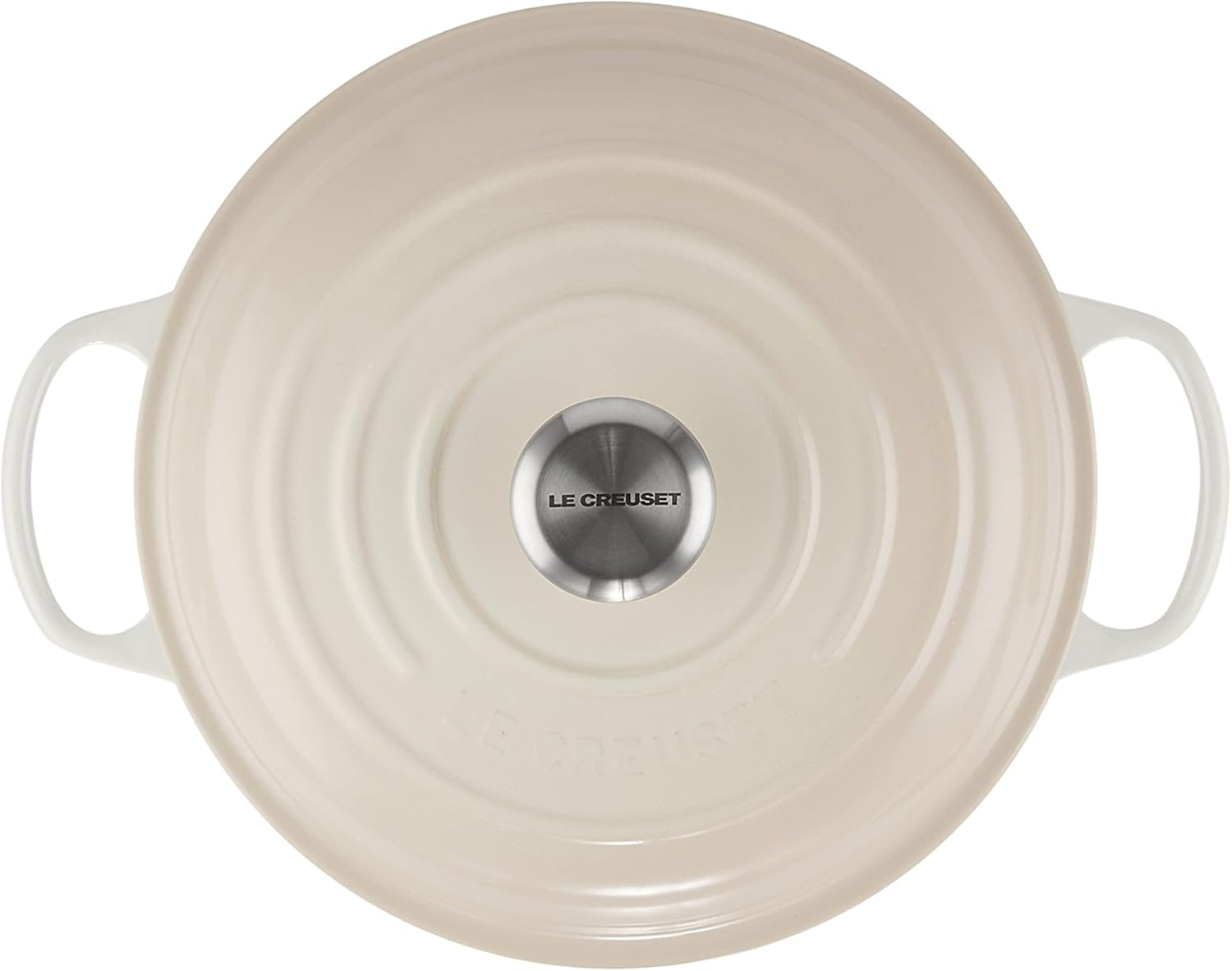 Thumbnail 3 de LE CREUSET Signature Sh.Casserole/Braiser 26cm in Meringue