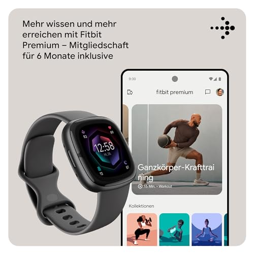 Thumbnail 9 de Fitbit Sense 2: Smartwatch mit EKG, Stressmanagement und GPS
