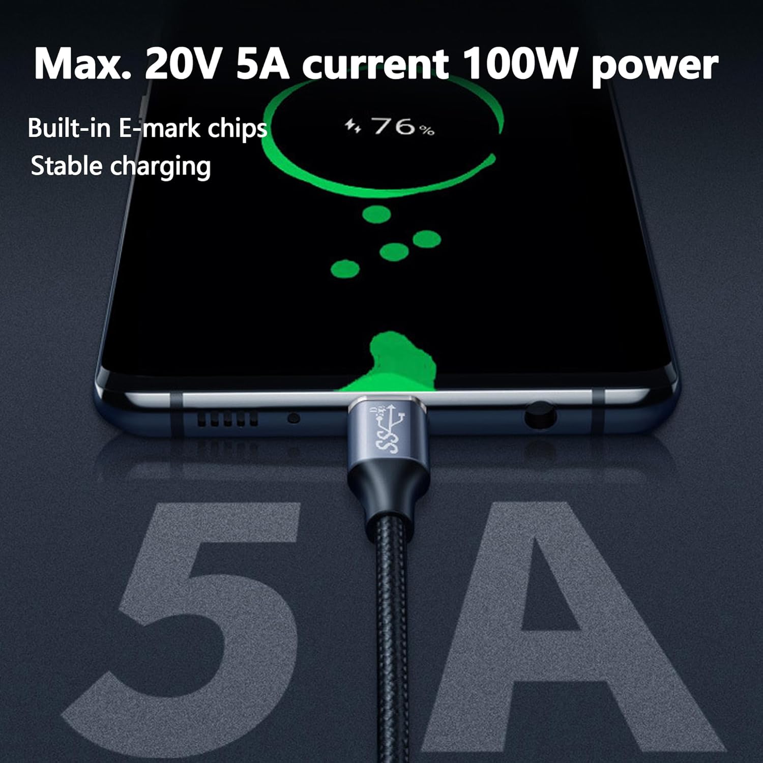 Thumbnail 3 de GELRHONR USB C to USB C 100W