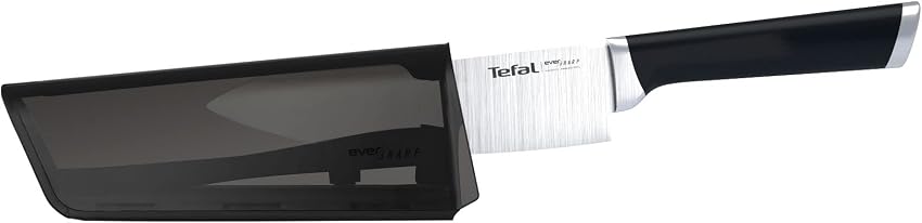 Detalle de Tefal Ever Sharp - Cuchillo chef 16.5 cm 🔪, afilador integrado