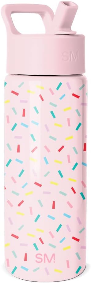 Thumbnail 6 de Simple Modern Trinkflasche Kinder 530 ml – Green Crocodiles (Summit Sammlung), isotherm, mit Trinkhalm
