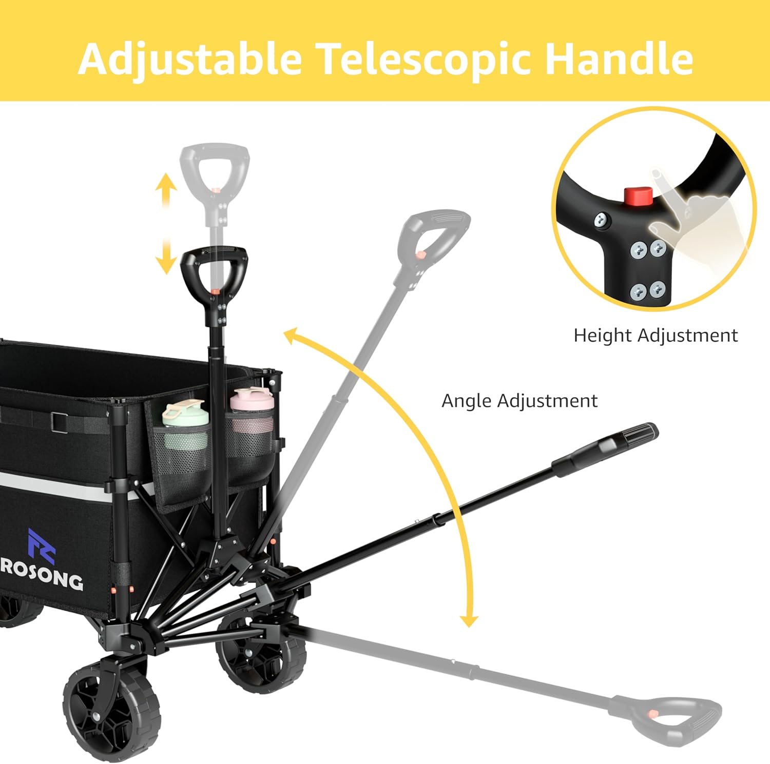 Thumbnail 4 de ROSONG Collapsible Wagon 120L 🛒