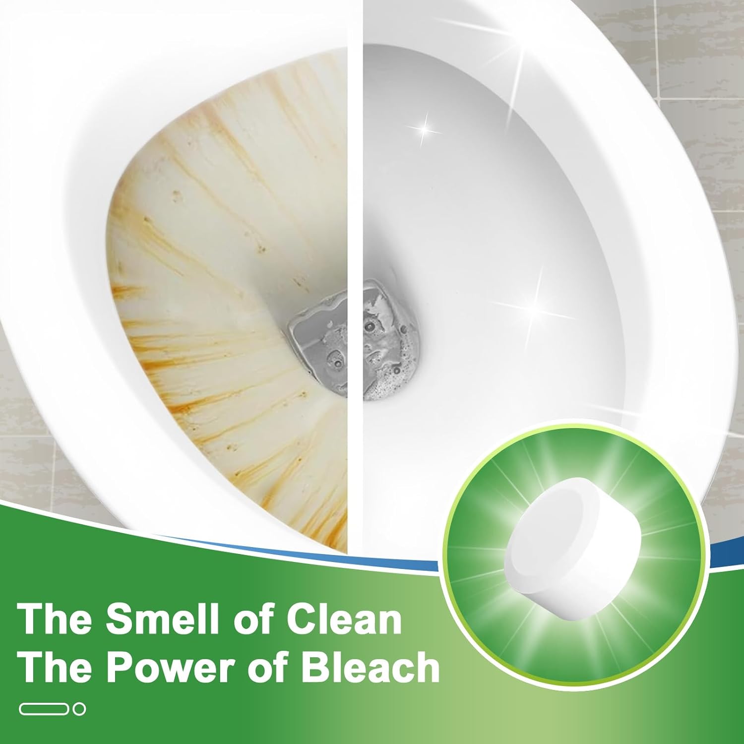 Detalle 2 de Msvvko Toilet Bowl Cleaner Tablets 54-Pack