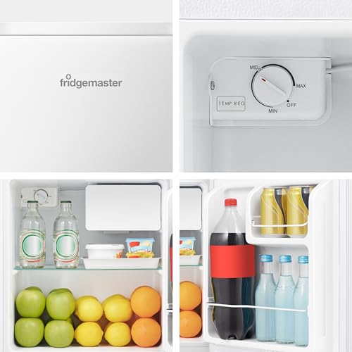 Detalle de Fridgemaster MUR4545 45L Table Top Mini Fridge, Reversible Door, 39dB