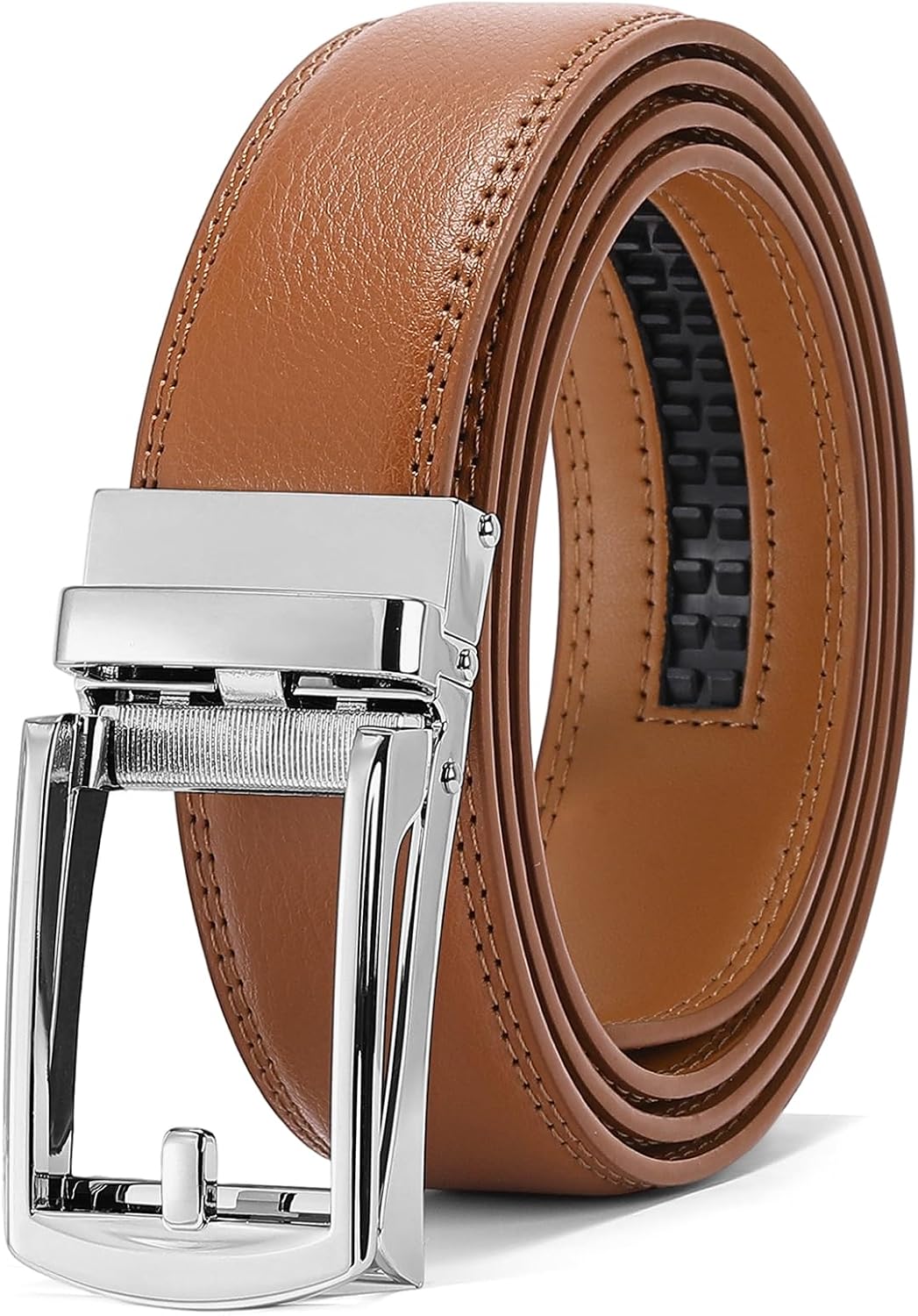 Thumbnail 6 de SENDEFN Men's Leather Belt 1 3/8-inch