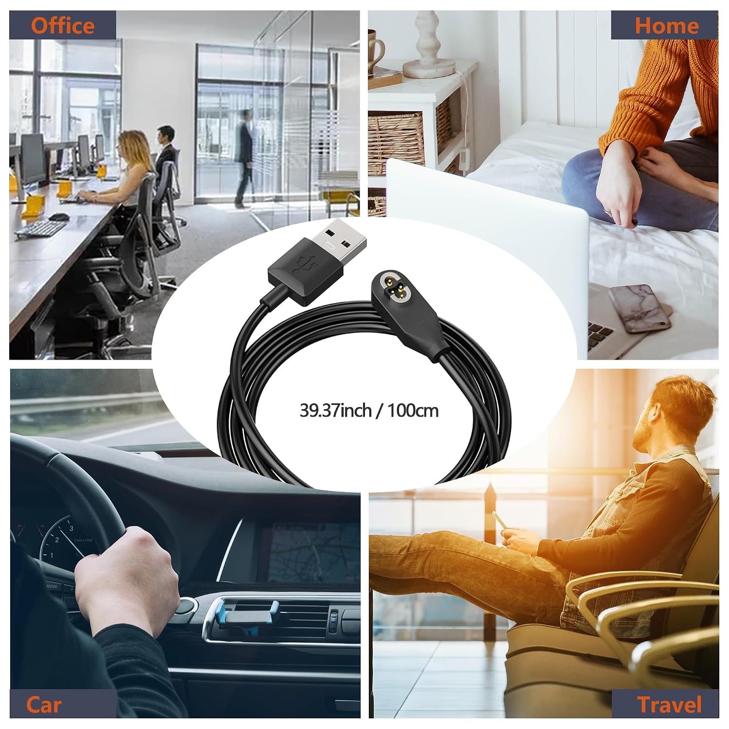 Thumbnail 6 de AWINNER Magnetic Charging Cable for SHOKZ OpenSwim Pro S710