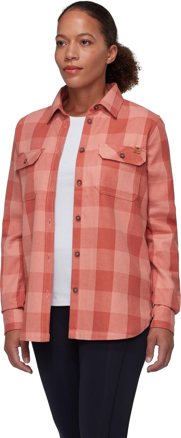 Detalle 2 de Mammut Tamaro Longsleeve Shirt Women: camicia a manica lunga confortevole e versatile
