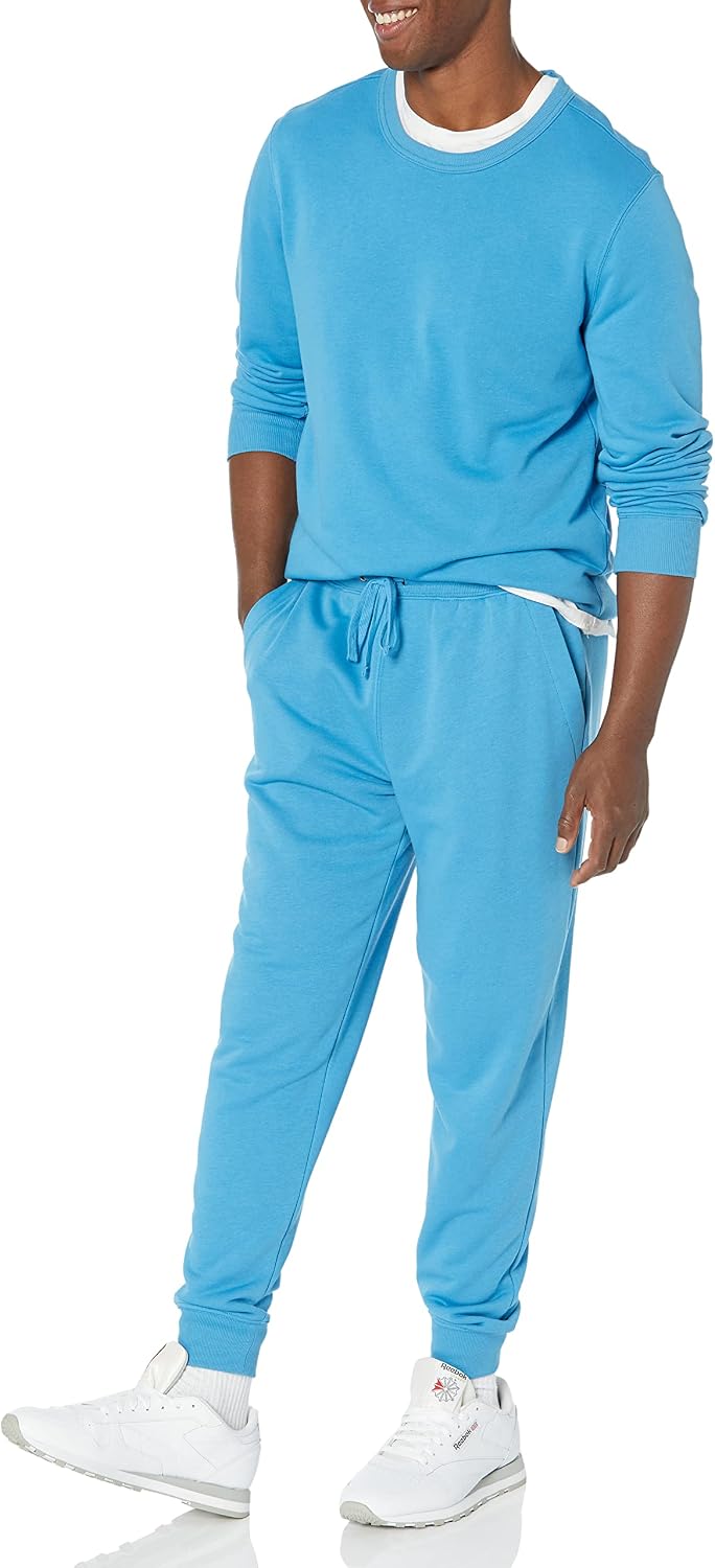 Detalle de Amazon Essentials Homme Pantalon de Jogging en Éponge légère – Grandes tailles