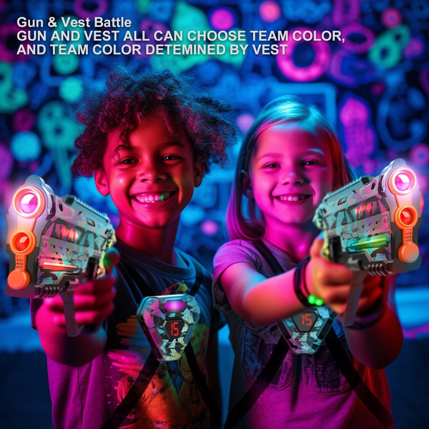 Thumbnail 4 de Laser Tag Set of 2 150ft Range