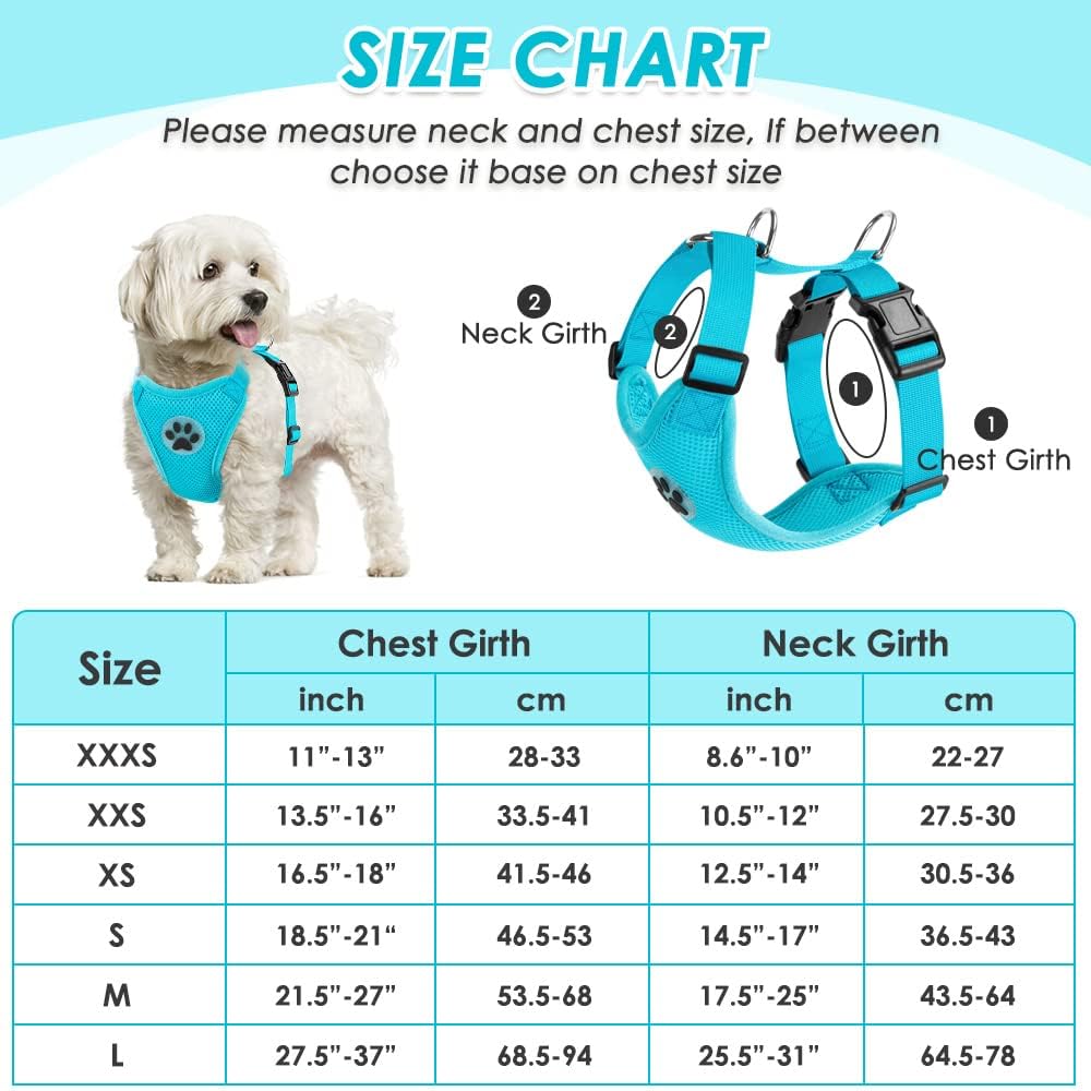 Detalle 2 de Nasjac Dog Car Harness with Seat Belts – 2 in 1 breathable mesh harness and adjustable car seatbelt for safe travel