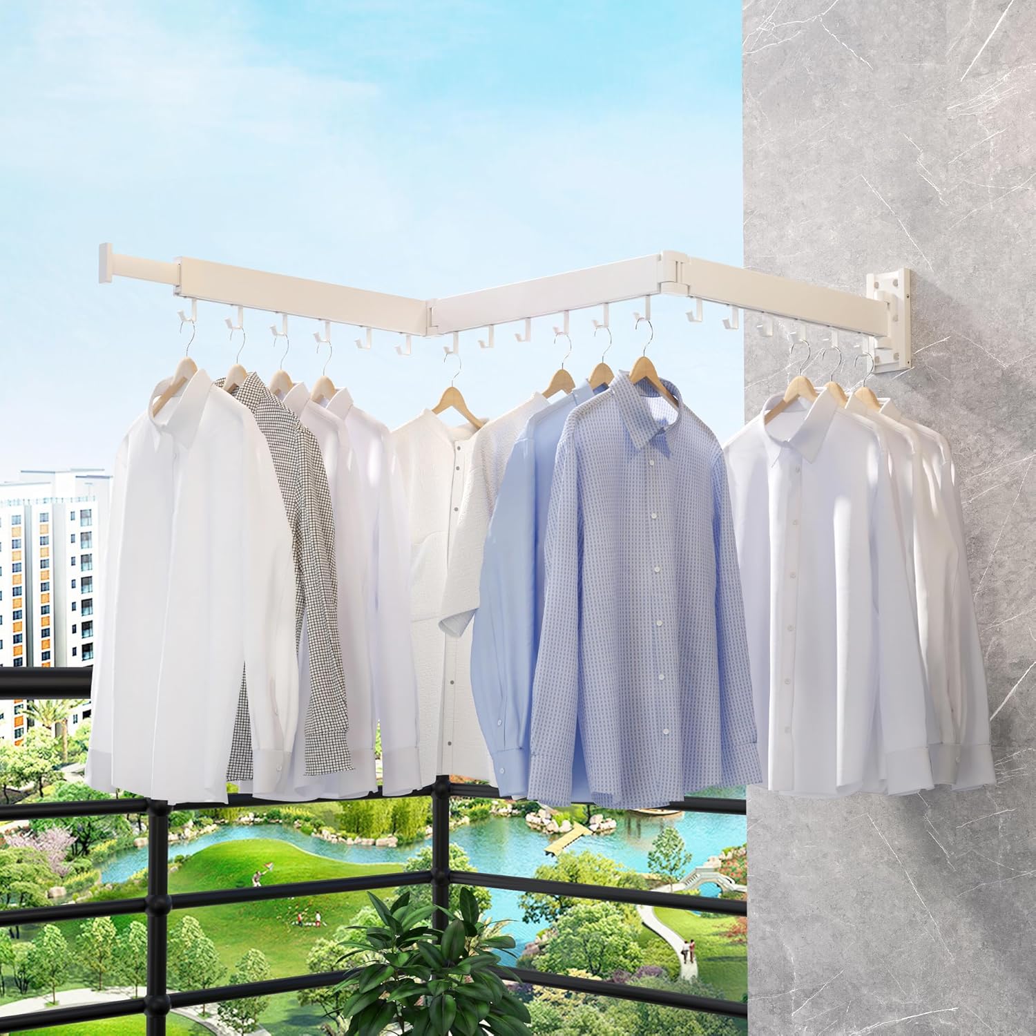 Thumbnail 2 de ZdwCyl Clothes Drying Rack 220 lb