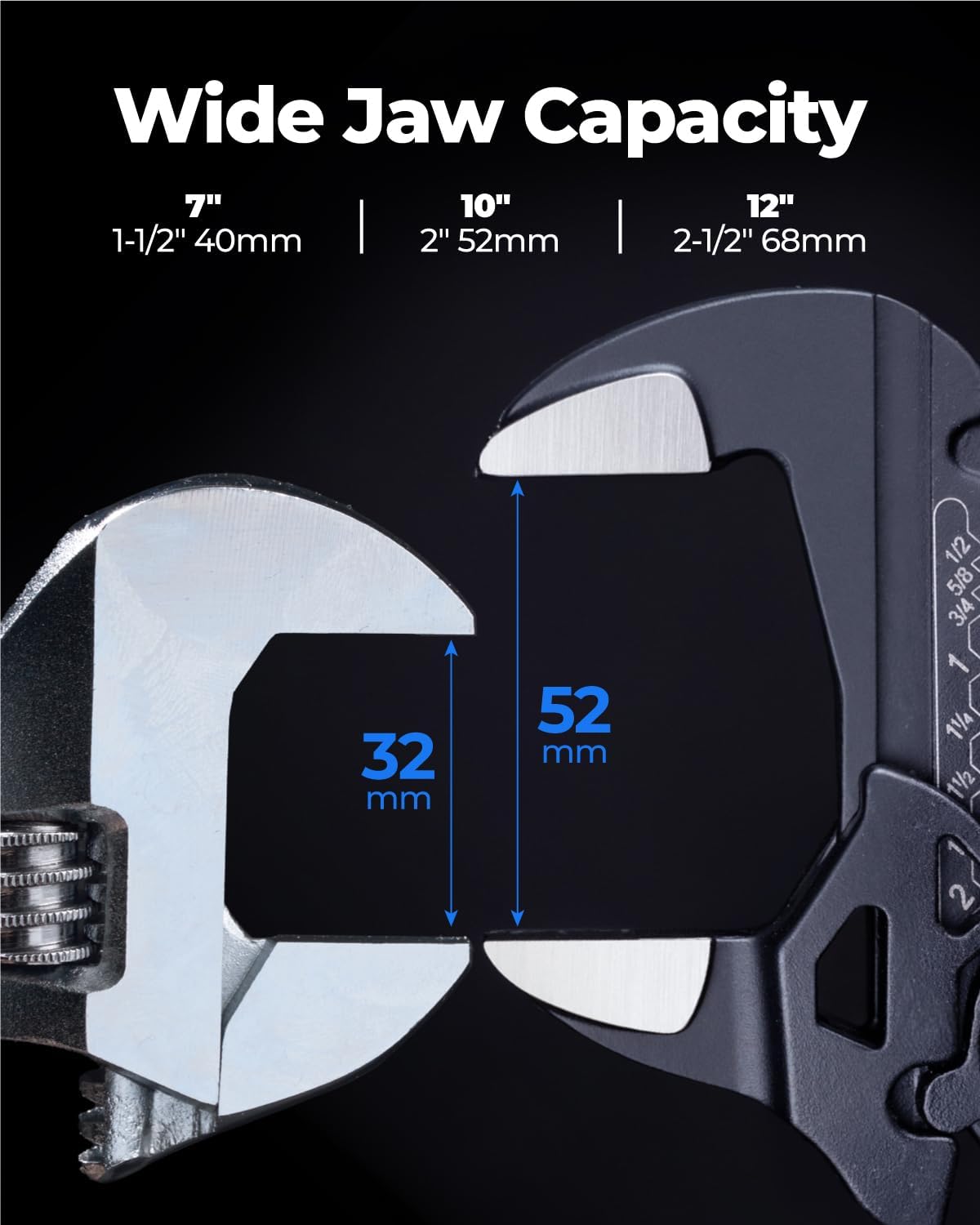 Thumbnail 1 de toolant 7/10/12-INCH Plier Wrench Set 3-Piece 🛠