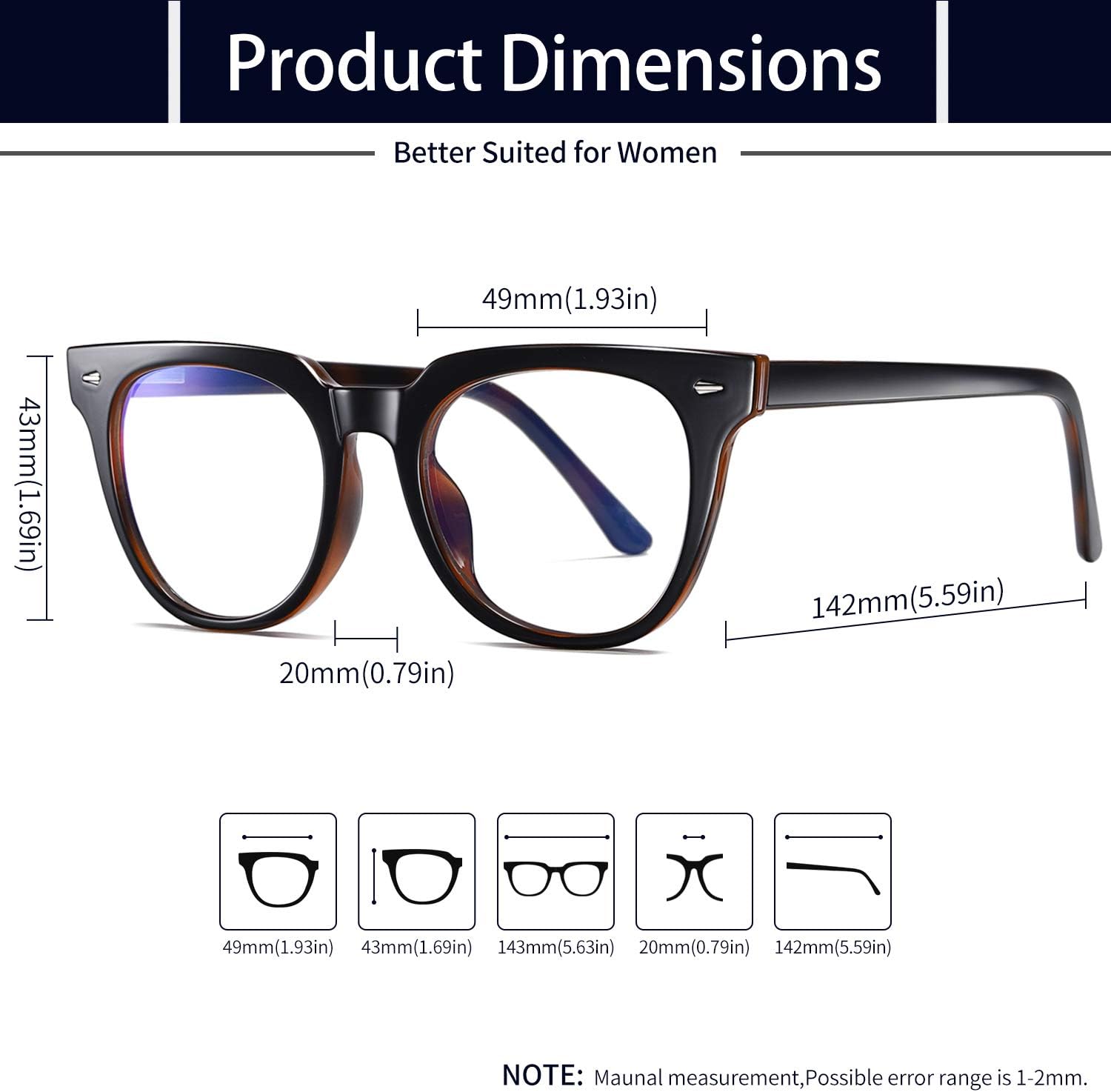 Detalle 2 de KANASTAL Lunettes anti-lumière bleue 49 mm