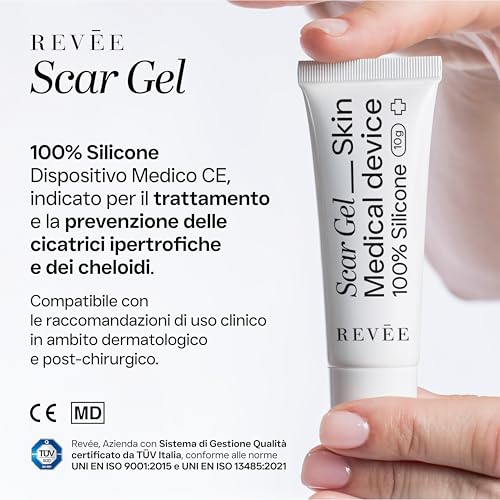 Thumbnail 2 de REVÉE Scar Gel 10g: Gel al Silicone al 100% per cicatrici ipertrofiche e cheloidi