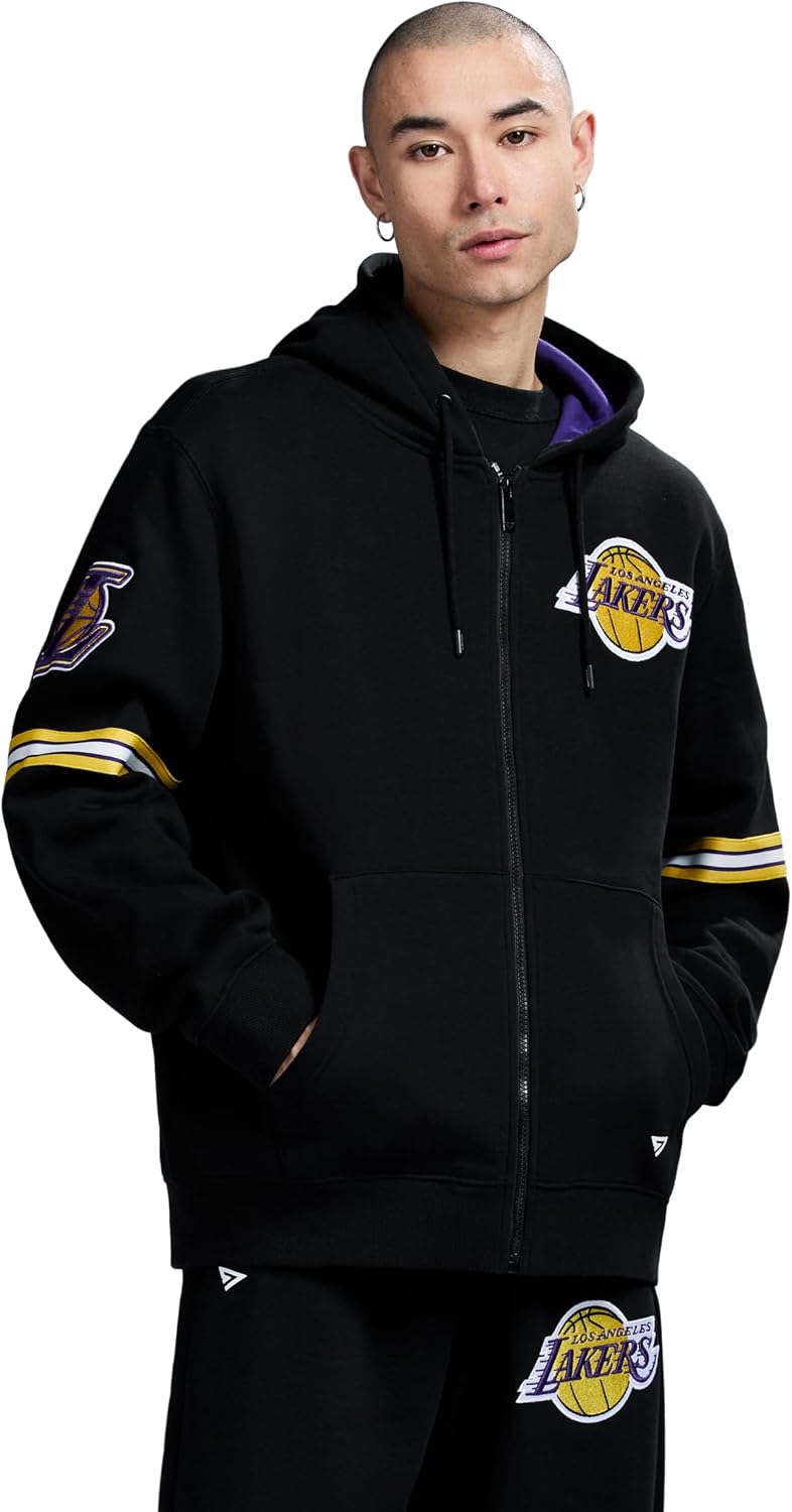 Thumbnail 5 de GAME 7 NBA X Men's Zip-Up Hooded Fleece Sweatshirt