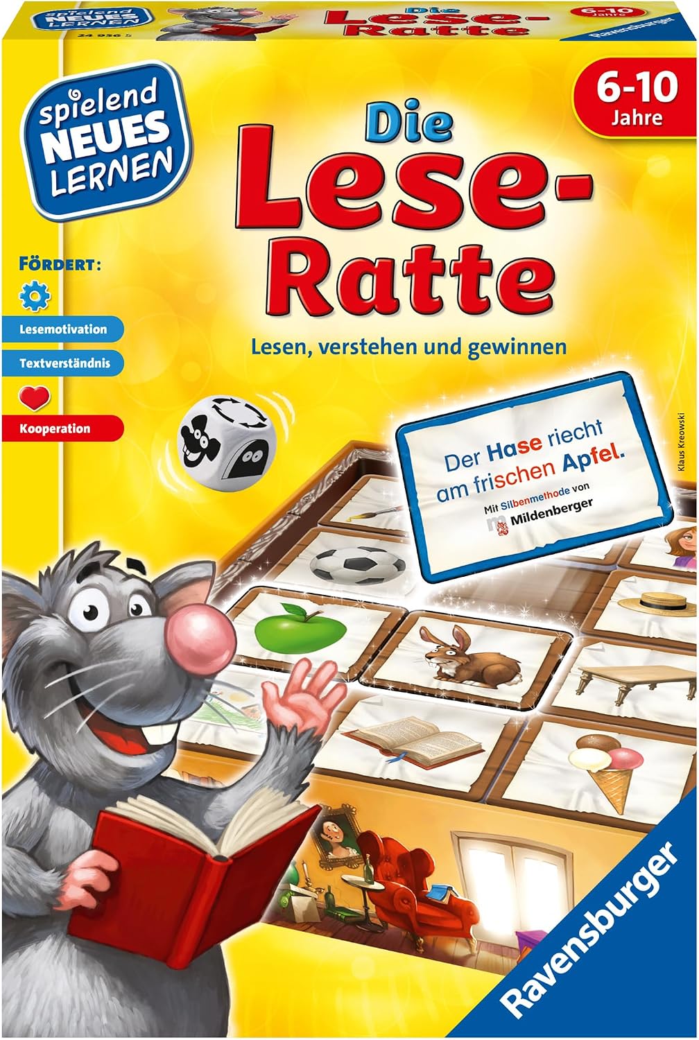Detalle de Ravensburger Kinderspiel Ratte – Lernspiel ab 6 Jahre