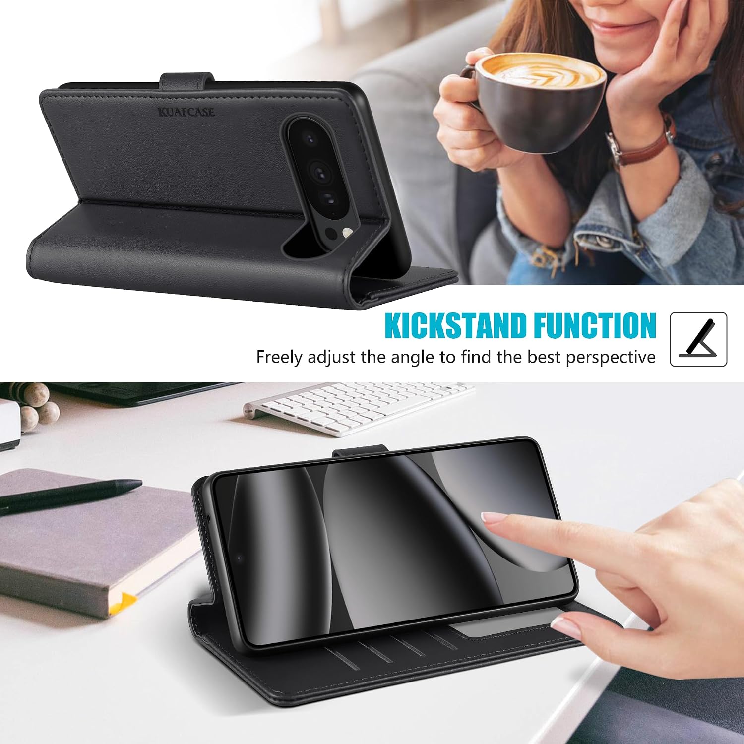 Thumbnail 3 de Kuafcase Pixel 10 case with 4 card slots