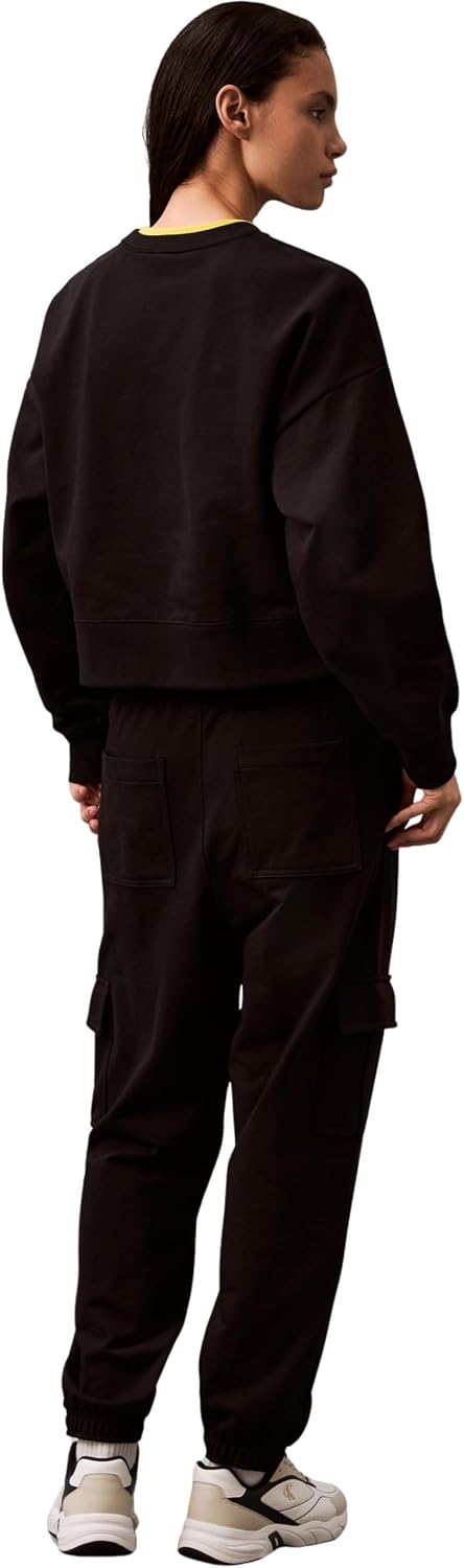 Detalle 2 de Calvin Klein Sudadera Archive Logo French Terry